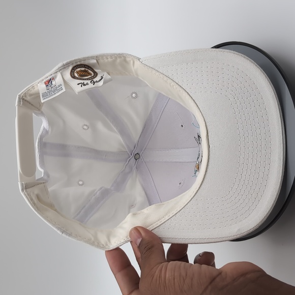 The Game| NWT Vintage NHL San Jose Sharks White Sports Cap Snap Back - Picture 9 of 11